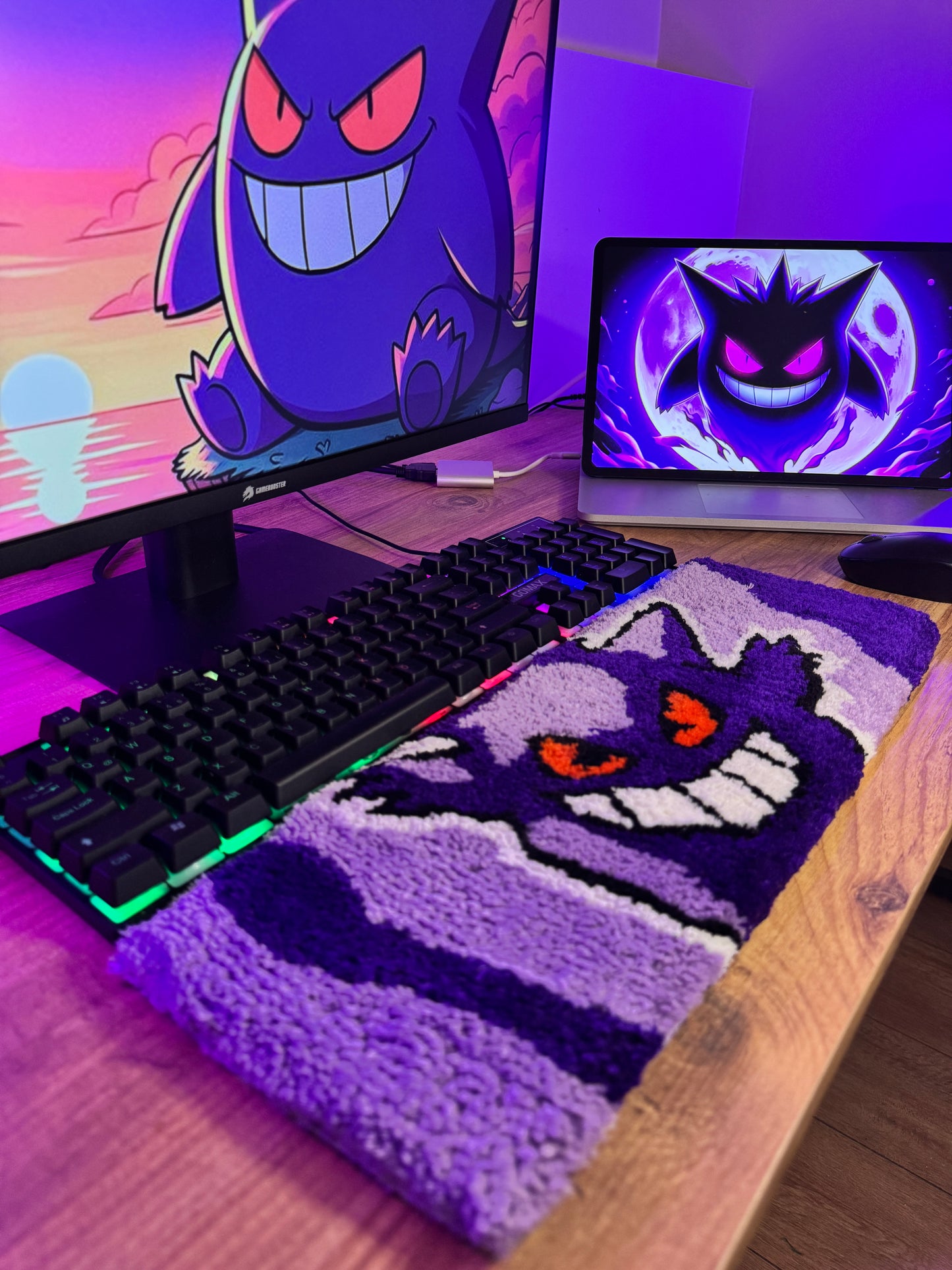 Gengar - Tasarım Klavye Halısı