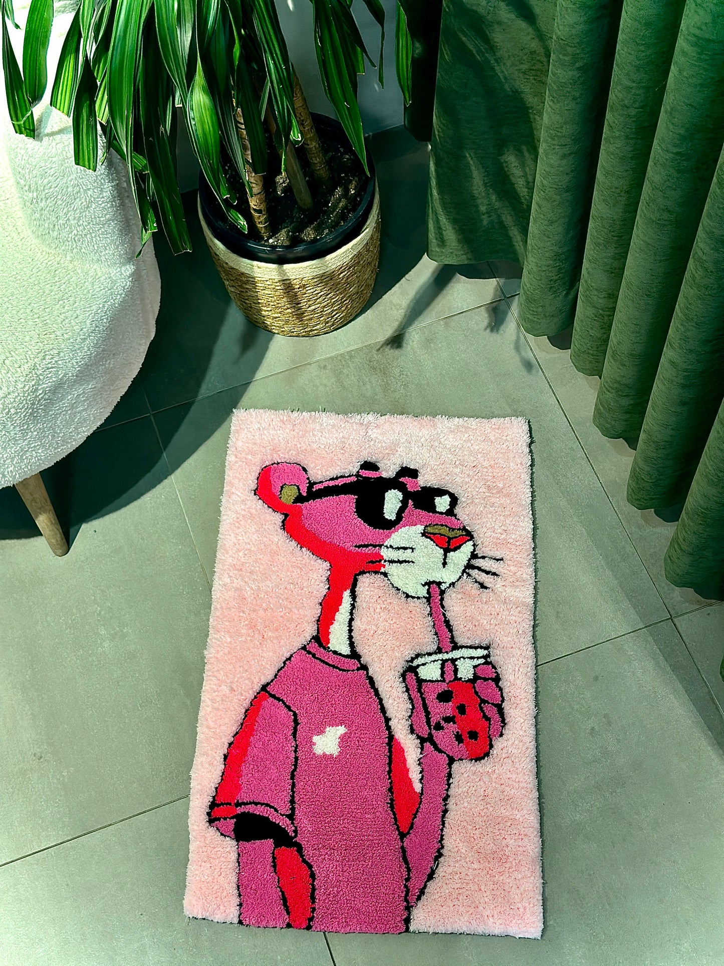 Pink Panther - Tasarım Yer Halısı