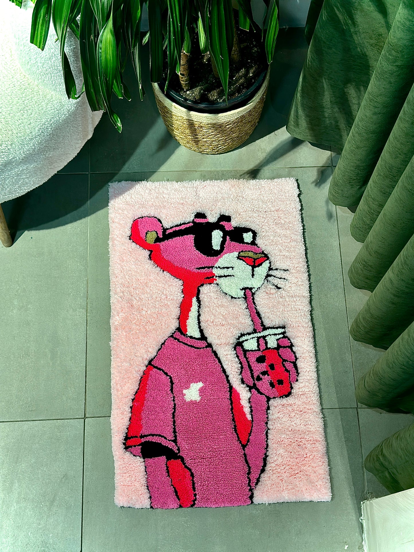 Pink Panther - Tasarım Yer Halısı