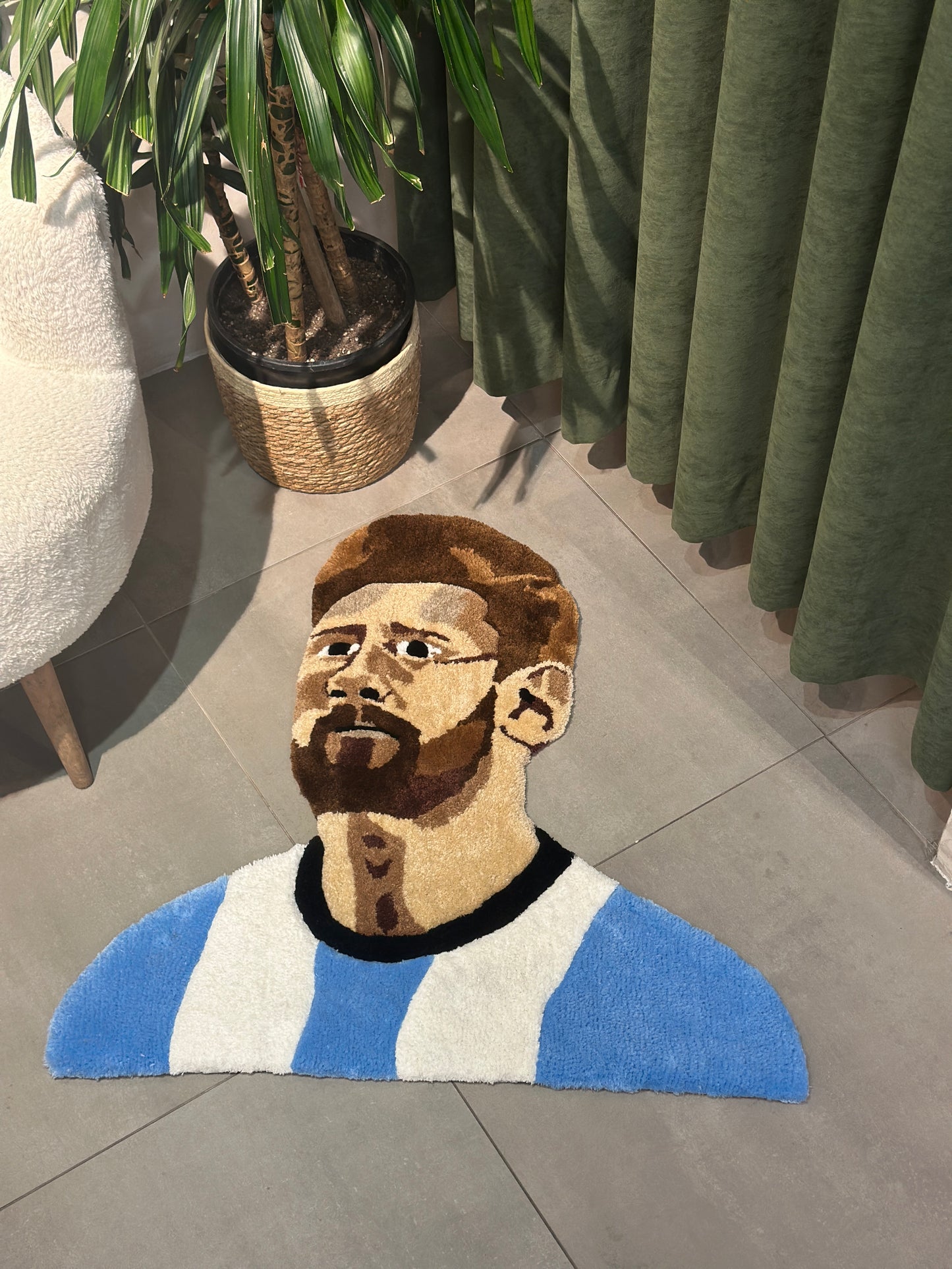 Messi - Tasarım Yer Halısı