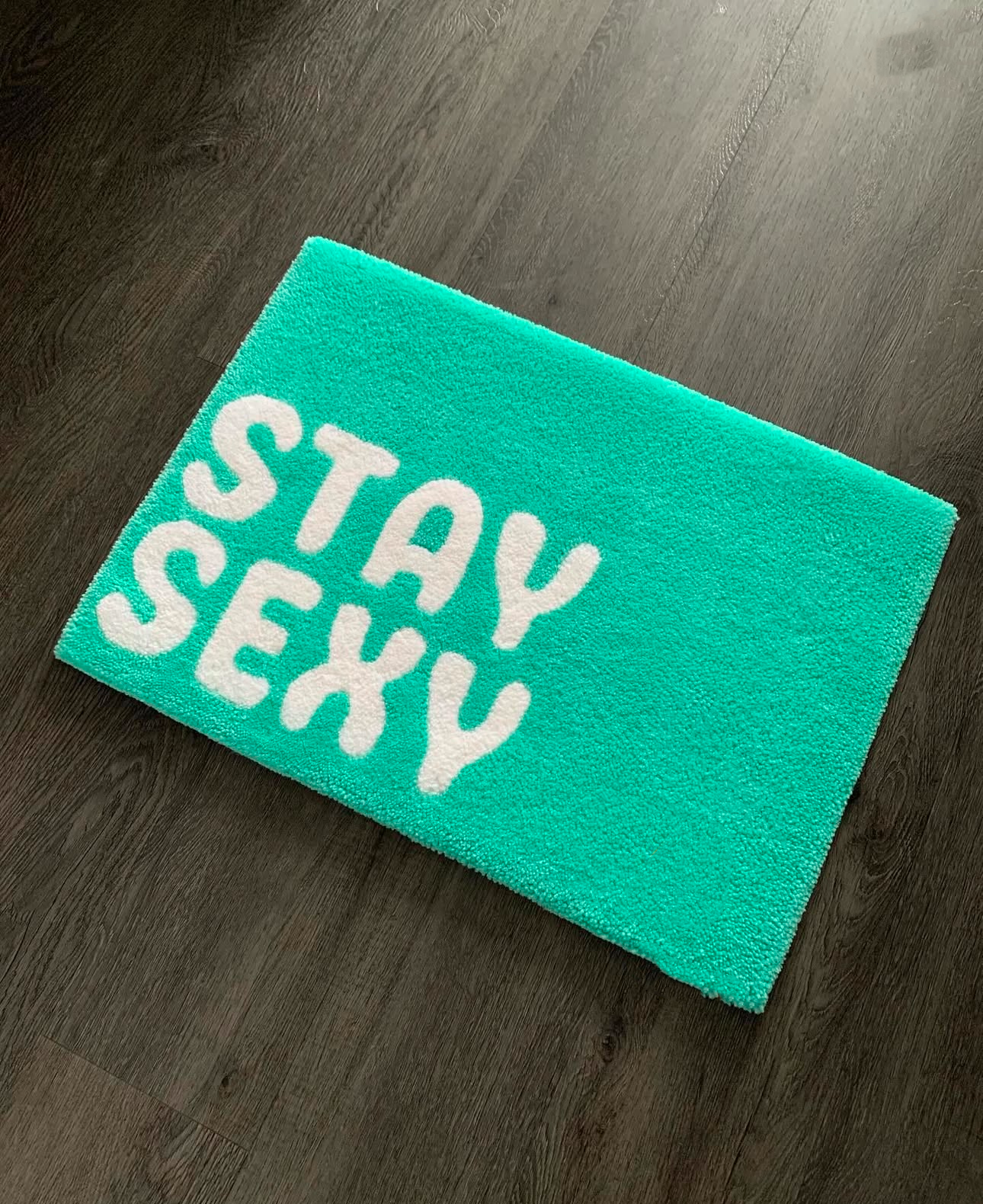 Stay Sexy - Tasarım Banyo Halısı