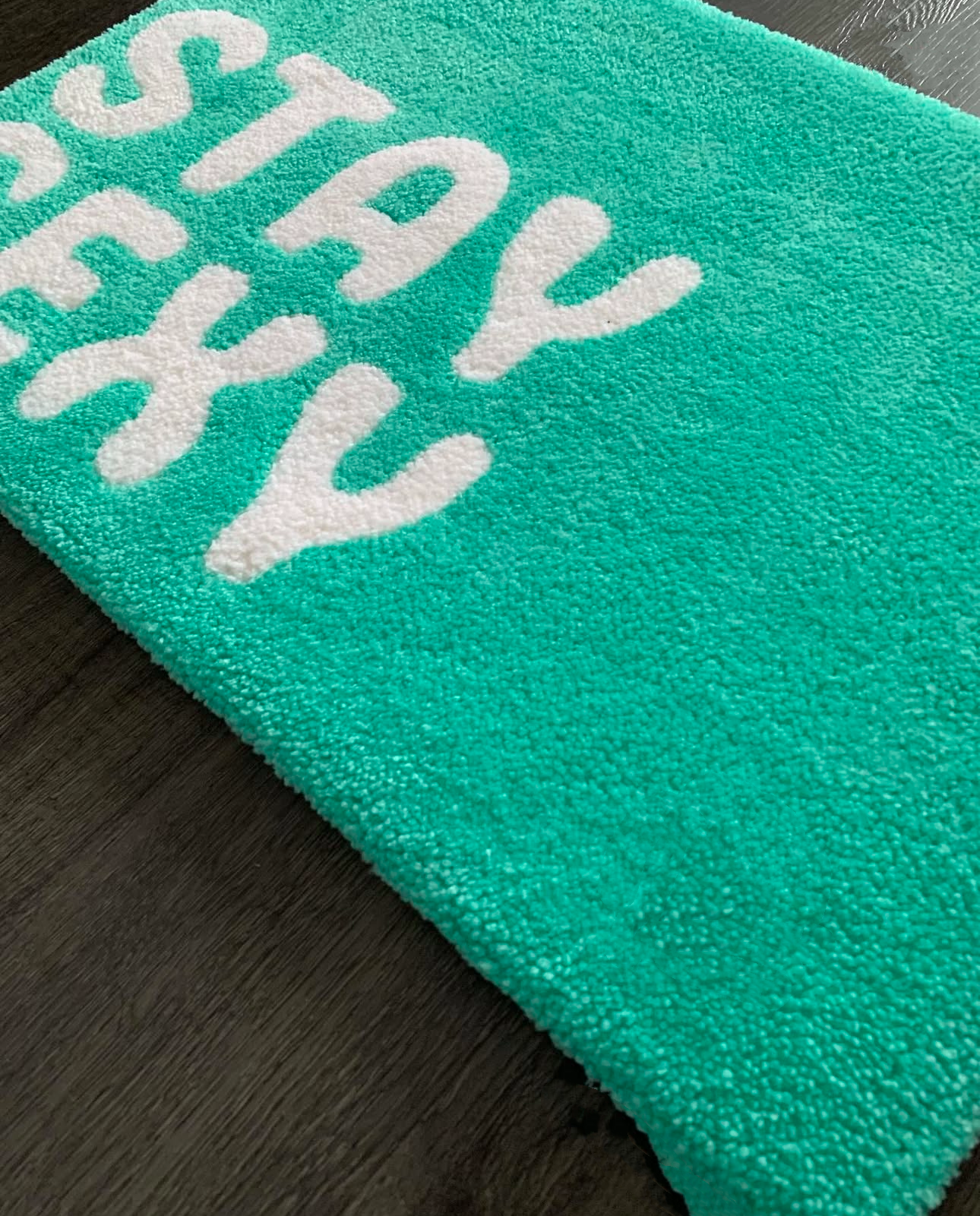 Stay Sexy - Tasarım Banyo Halısı