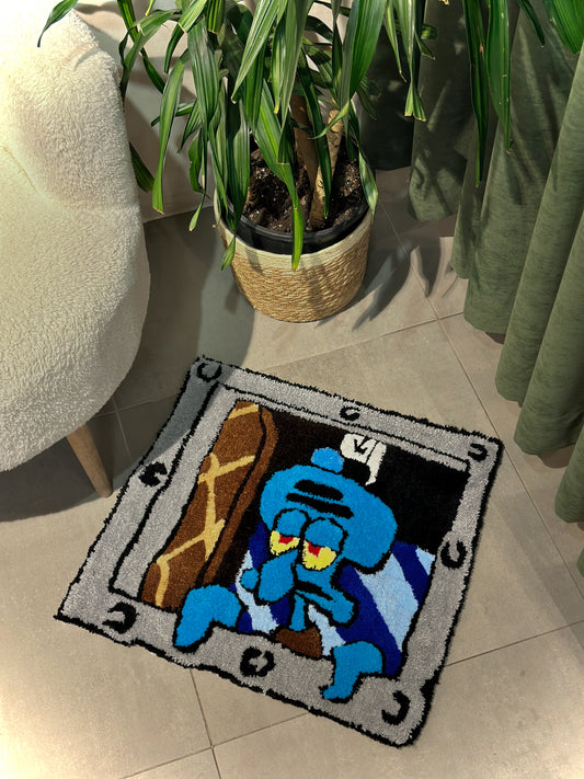 Squidward - Tasarım Yer Halısı
