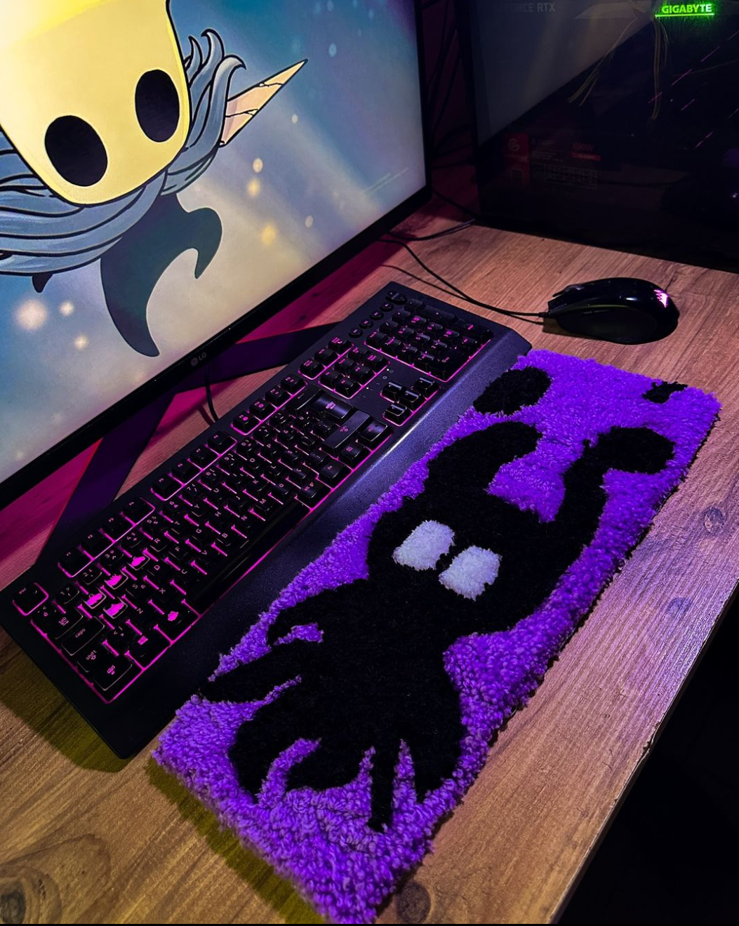 Hollow Knight - Tasarım Klavye Halısı