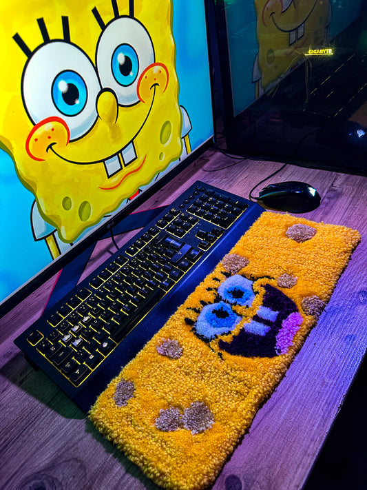 SpongeBob Yellow - Tasarım Klavye Halısı