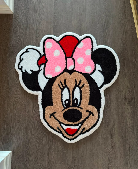 Minie Mouse - Tasarım Yer Halısı