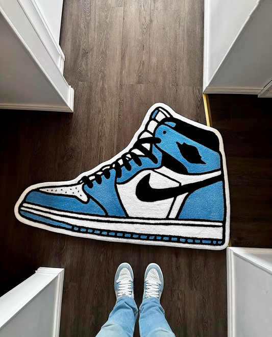Air Jordan Blue - Tasarım Yer Halısı