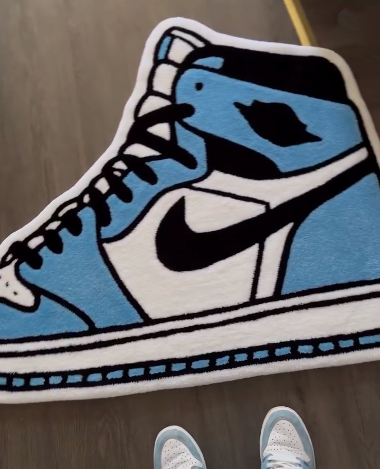 Air Jordan Blue - Tasarım Yer Halısı